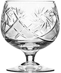 Crystal Brandy Snifter Glasses