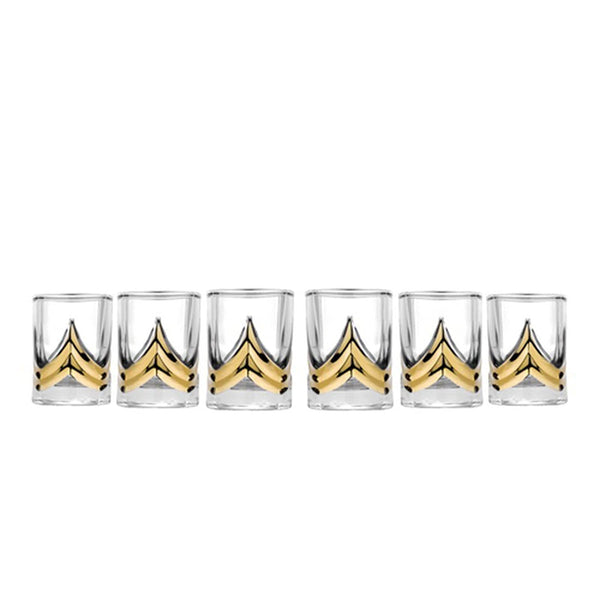 Triumph Collection Elegant and Modern Crystal Stylish Durable Sets for Hosting Parties and Events