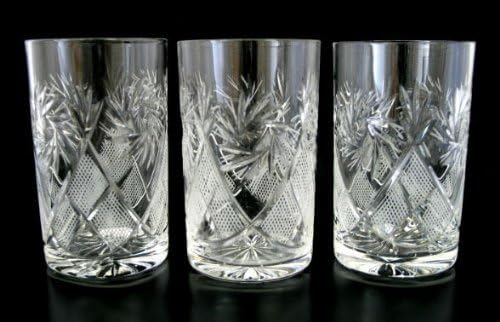 Crystal HOT Tea Glasses