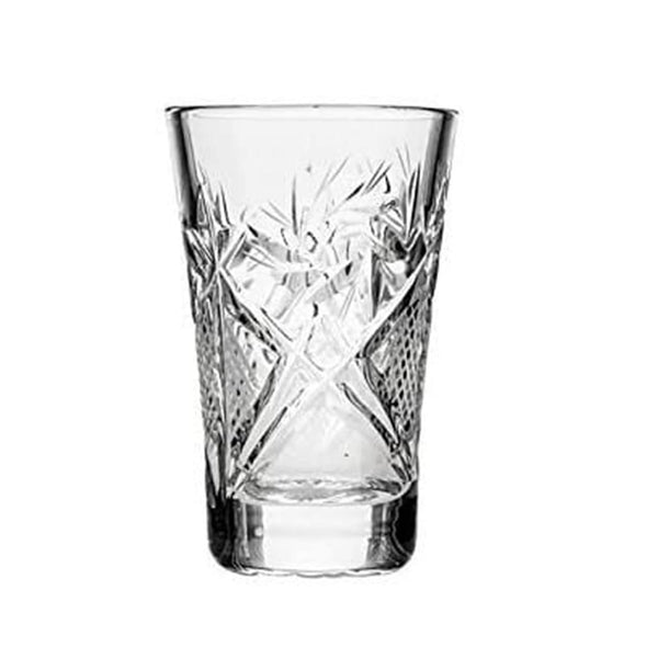 Elegant and Modern Crystal Shot Glassware Set for Parties and Home Bar - 1¼ oz Glasses, Set of 6