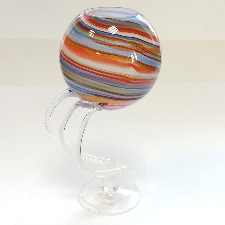 Glass and Marble Vase