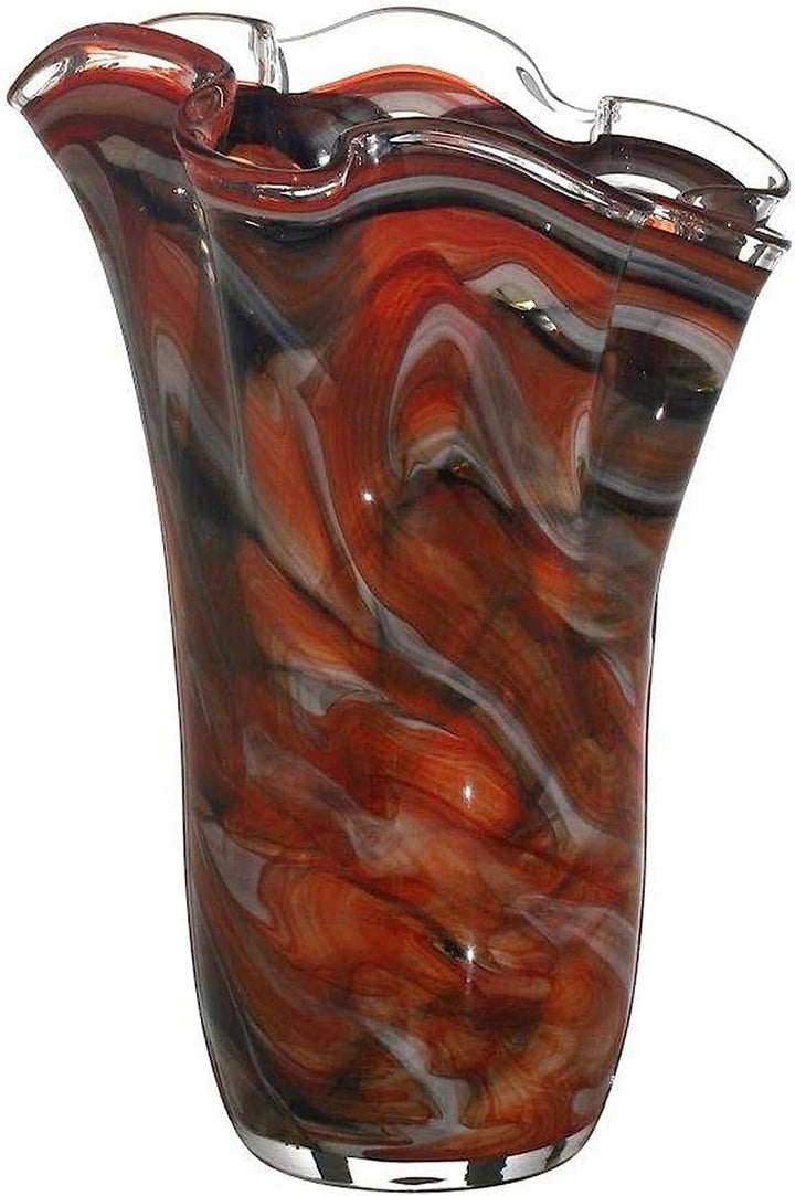 Glass and Marble Vase