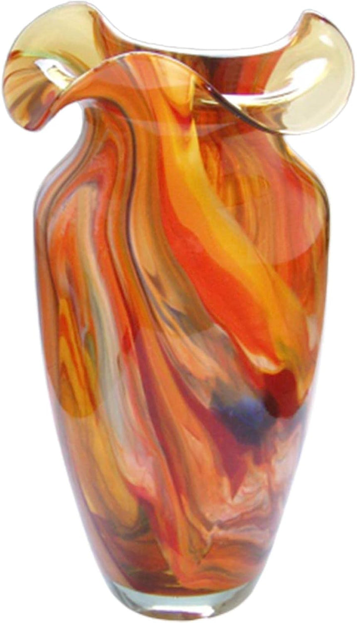 Glass and Marble Vase