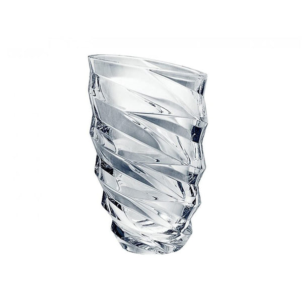 Dynamic Collection Modern Bohemian Crystal Made Hand-Crafted Decorative Vase and Glasses for Home Decor