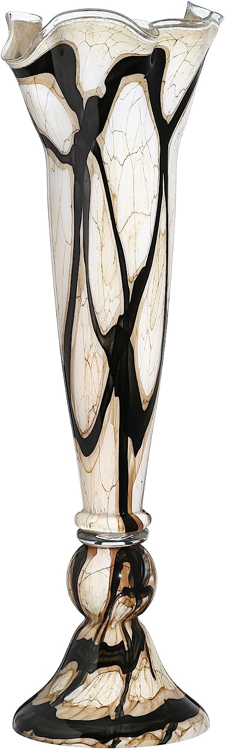 Glass and Marble Vase