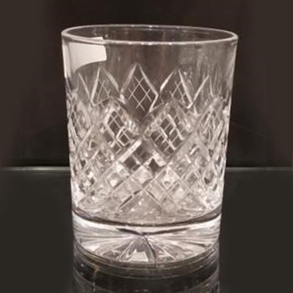 Elegant and Modern Russian Cut Crystal Drinking Glass for Home, Party, and Events - Set of 6