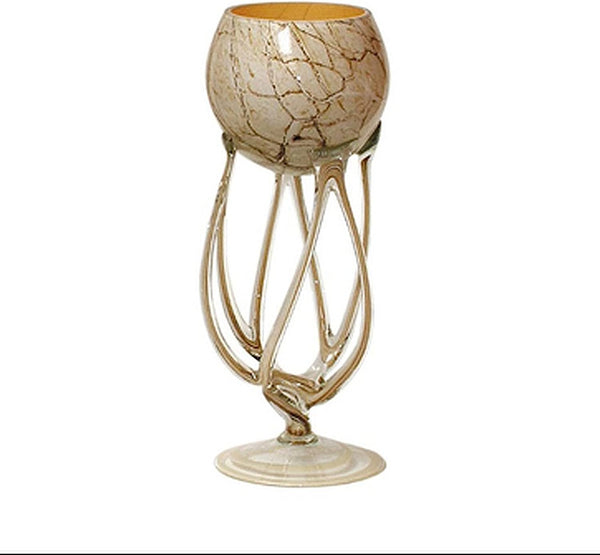 Glass and Marble Vase