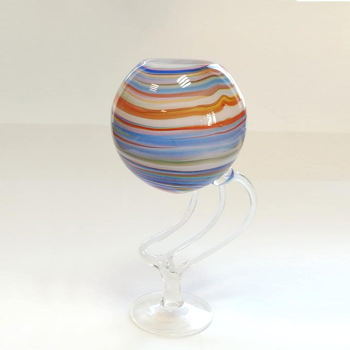 Glass and Marble Vase