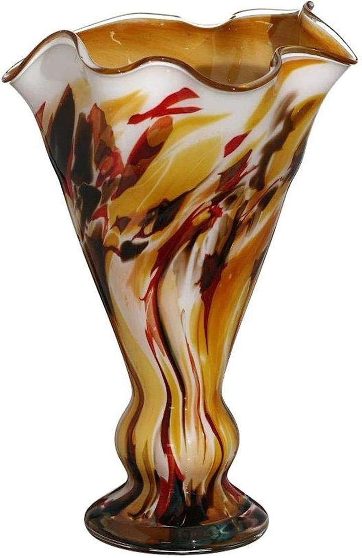 Glass and Marble Vase