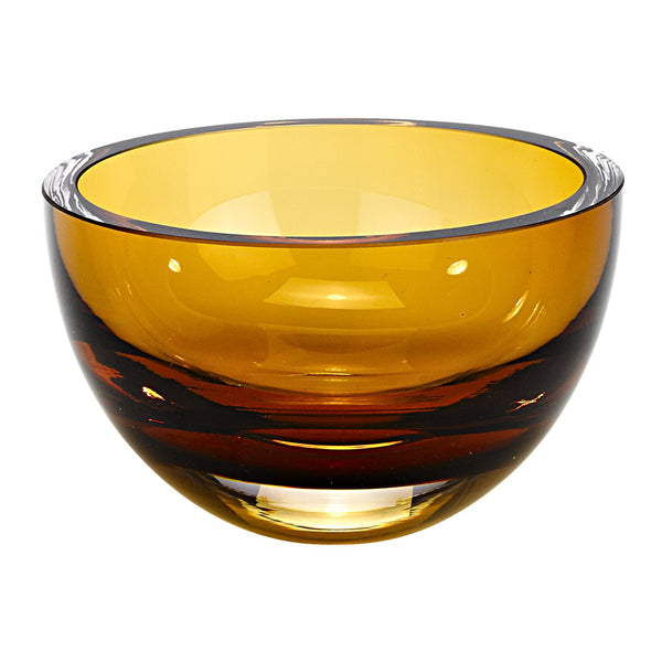 Elegant and Modern European Penelope Mouth Blown Eye-Catching Bowl for Wedding, and House Warming