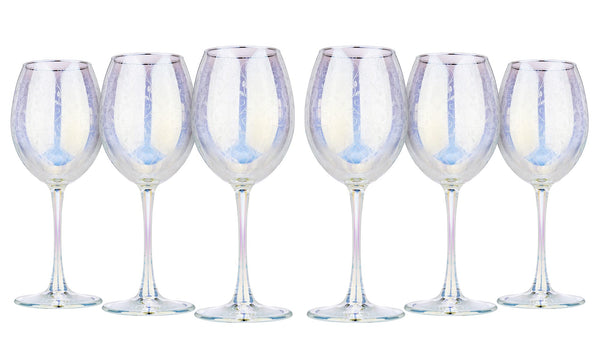 Yellow Spring Rainbow Collection Elegant and Modern Crystal Stylish Glasses Sets for Hosting Parties and Events