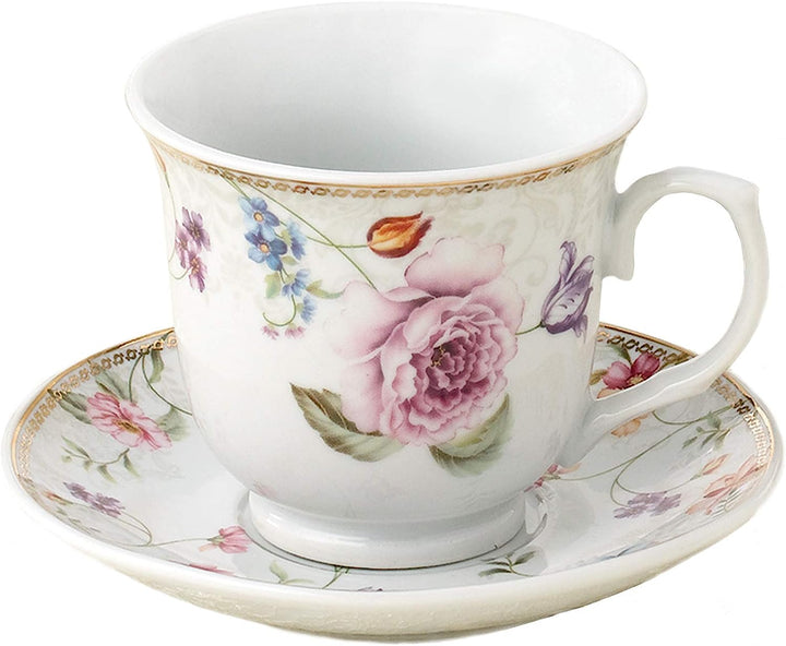 Tea Cup and Saucer Set