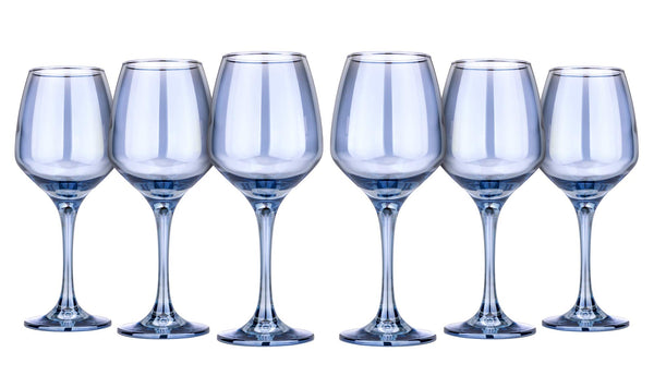 Black Sea Collection Elegant and Modern Crystal Stylish Glasses Sets for Hosting Parties and Events