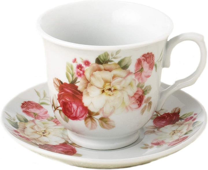 Tea Cup and Saucer Set