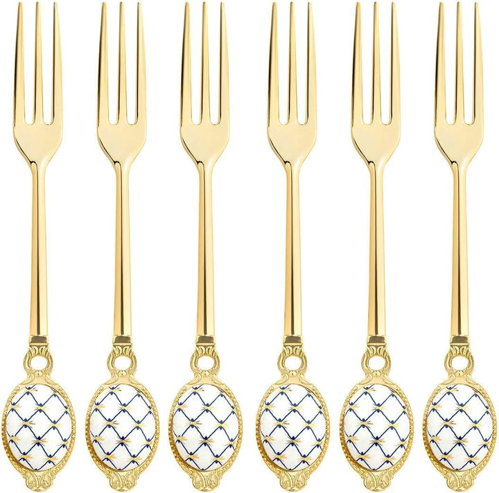 Gold Flatware Set