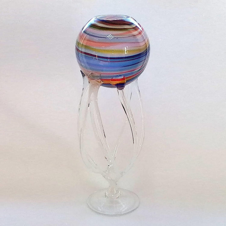 Glass and Marble Vase