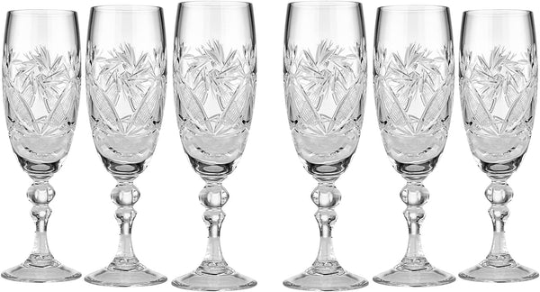 Crystal Champagne Glasses