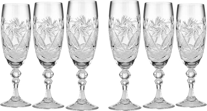 Crystal Champagne Glasses