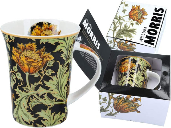 Porcelain Coffee Mug with Creative Flower Design for Latte, Mocha, Cappuccino, and Tea Party - 10oz Mug, Four Seasons