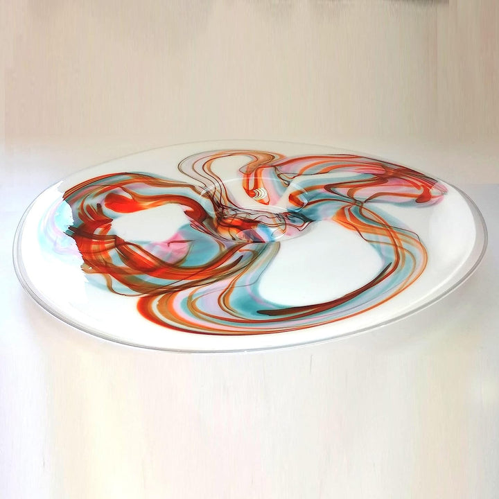 Glass and Marble Plate