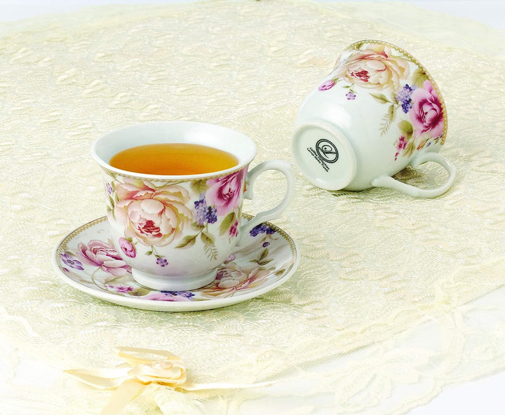 Tea Cup and Saucer Set