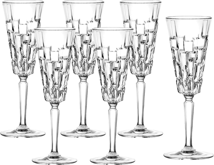 Italian Crystal Glass Set