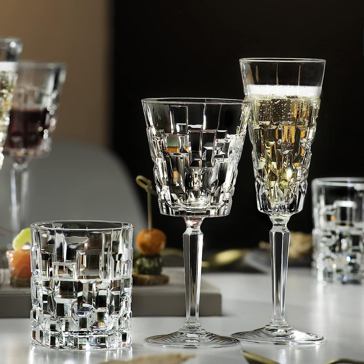 Italian Crystal Glass Set