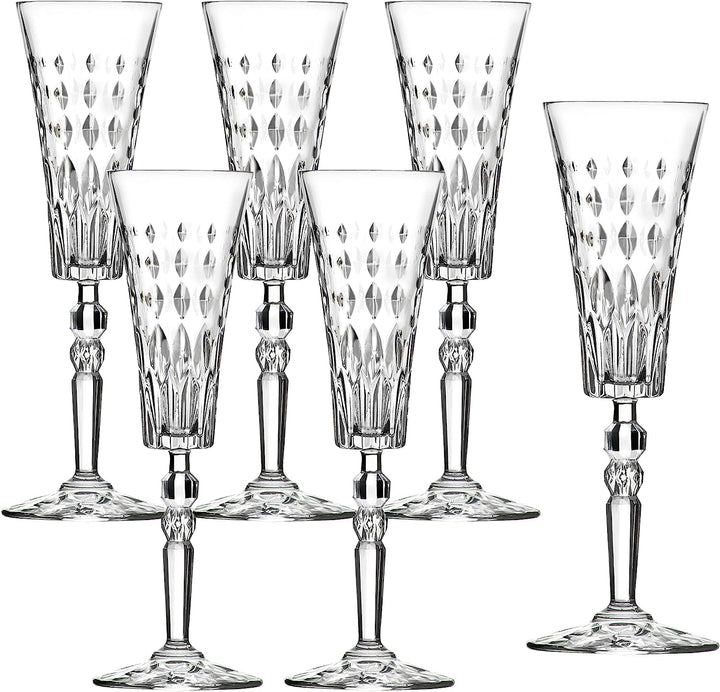 Italian Crystal Glass Set