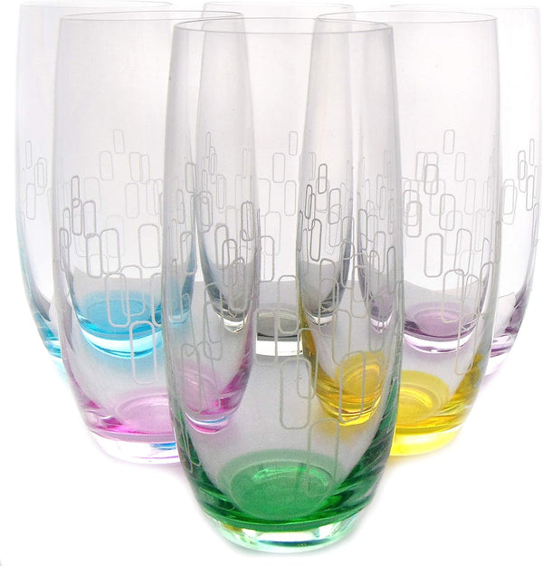  Cocktail Highball Glass Set