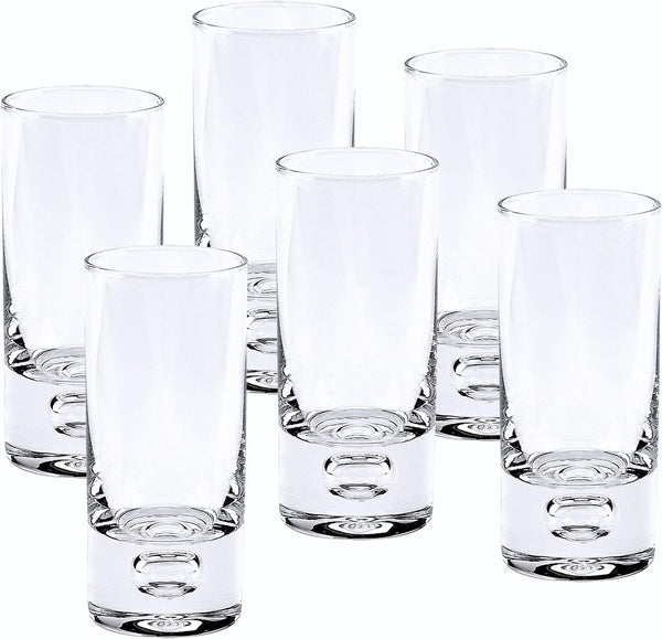 Elegant and Modern Crystal Mouth Blown Drinking Glass Set for Hosting Parties and Events