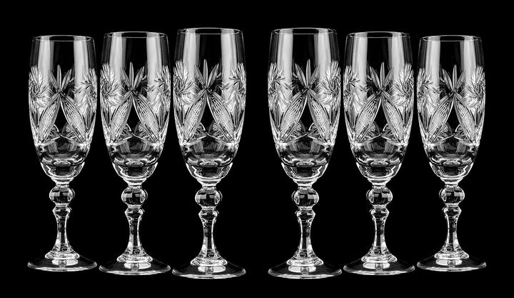 Crystal Champagne Glasses