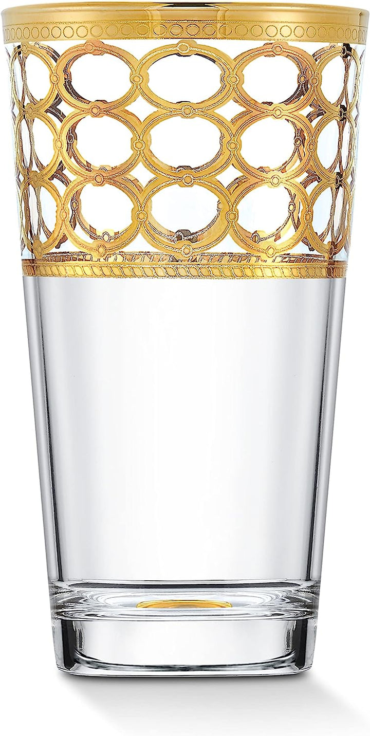  Gold Ring Glassware