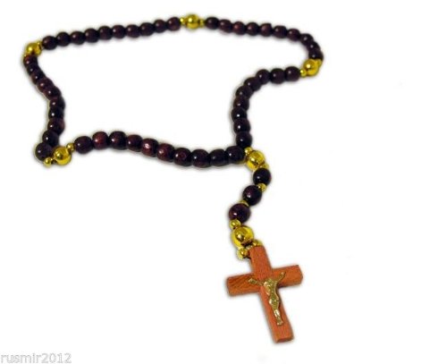 Wooden Catholic Rosary Beads