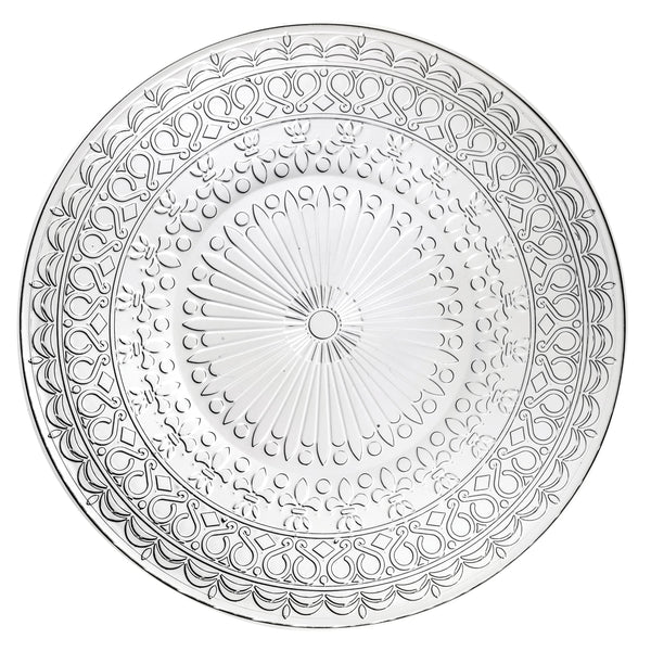 Elegant and Modern Crystal Plates for Hosting Parties and Events