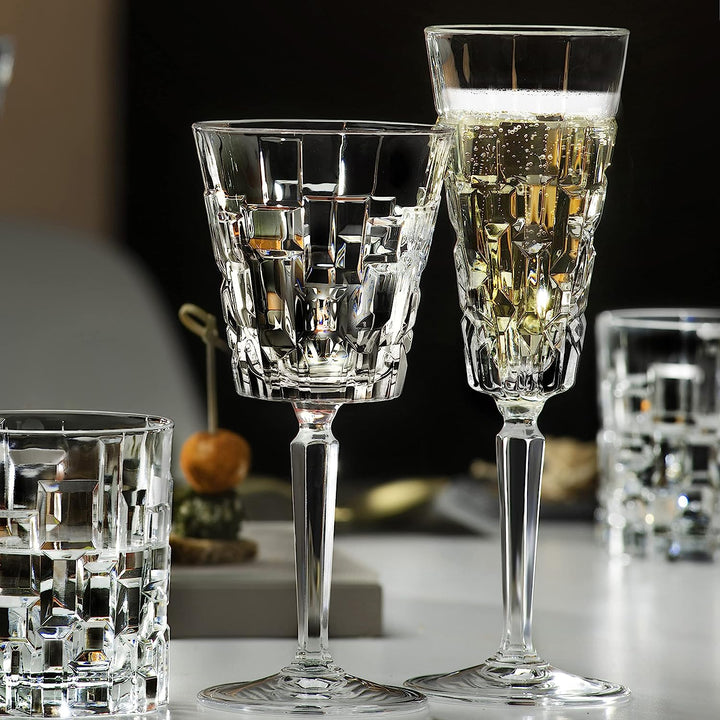 Italian Crystal Glass Set