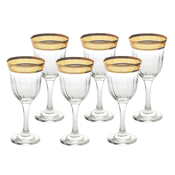 Elegant and Modern Glass Made Drinkware Set for Hosting Parties and Events